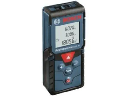 Trena Laser 40m Bosch - GLM 40 Professional R$ 285