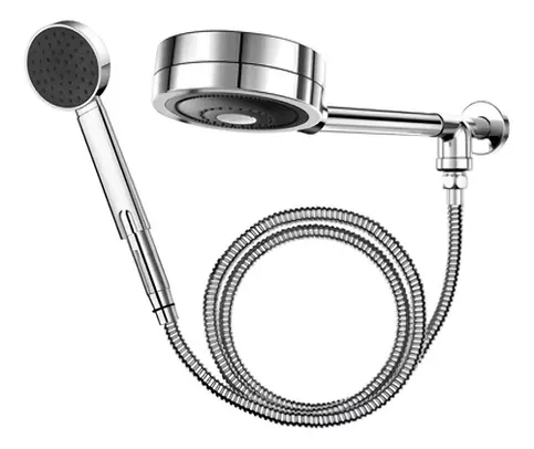 Chuveiro Docol Technoshower com Desviador Acabamento Cromado Cor Inox 1511606