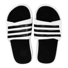 Chinelo Adidas Slide Adissage - Branco e Preto R$88