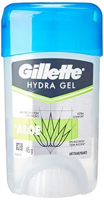 [Recorrente] Desodorante Gel Antitranspirante Gillette Hydra Gel Aloe 45G, Gillette | R$8,75