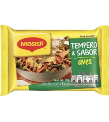 PRIME - R$ 1,74 / Tempero Maggi Sabor Aves, 50g