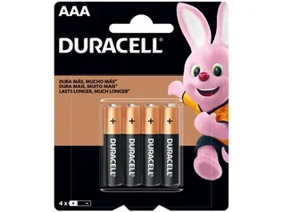 Pilha AAA Palito Alcalina 24 Unidades - Duracell R$ 64