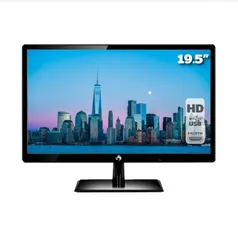 Monitor LED 19,5" HDMI VGA Widescreen 19.5 Preto FOX