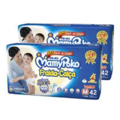 10% OFF em fraldas MamyPoko no Carrefour (Tiras a partir de R$0,39)