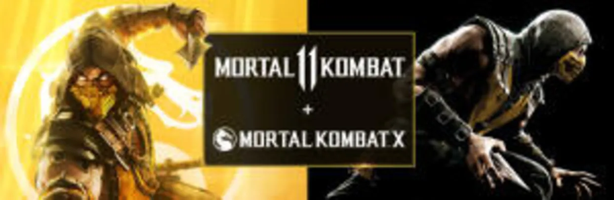 MORTAL KOMBAT 11 AND X BUNDLE -64% (Steam) até 2 de Novembro