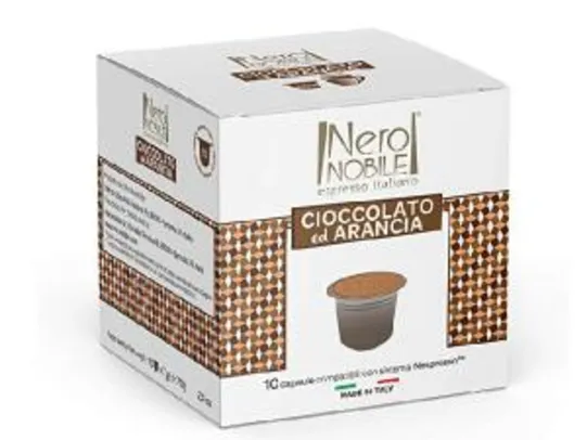 Cápsulas de Achocolatado Crème Brulée Neronobile, Compatível com Nespresso, Contém 10 Cápsulas - R$12