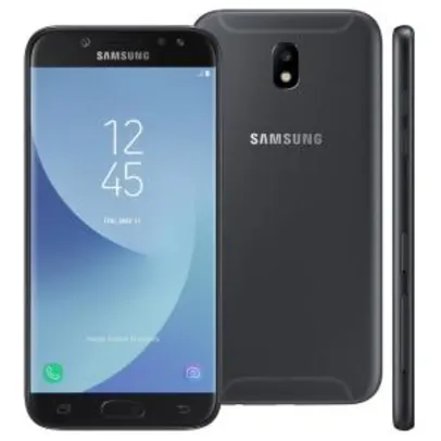 Smartphone Samsung Galaxy J5 Pro Dual Chip Android 7.0 Tela 5,2" Octa-Core 1.6 GHz 32GB 4G Câmera 13MP - Preto - R$ 700