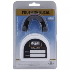 Protetor Bucal Punch Simples Profissional com Estojo | R$18