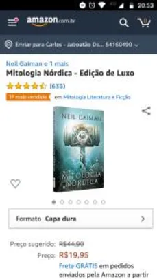 Mitologia Nórdica - Edição de Luxo | R$20