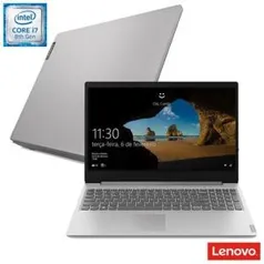 Notebook Lenovo, Intel® Core™ i7 8565U, 8GB, 1TB, Tela FULL HD de 15.6'', NVIDIA GeForce MX110, IdeaPad S145 | R$3.885