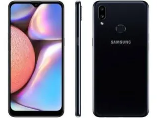 [App+ Cliente Ouro] Samsung Galaxy A10s 32GB Preto - 4G 2GB RAM 6,2” Câm. Dupla + Selfie 8MP R$791