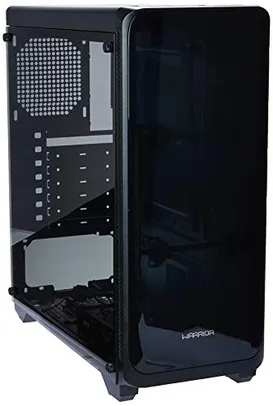 Gabinete Gamer Modoc Painel Lateral Temperado Preto Warrior - GA178