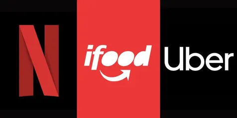 Cashback AstroPay: 50% Uber (até R$100), 30% iFood (até R$24), 24% Netflix (até R$14), 25% Spotify (até R$9)