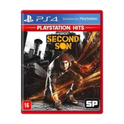 JOGO INFAMOUS SECOND SON - PS4 HITS - R$30