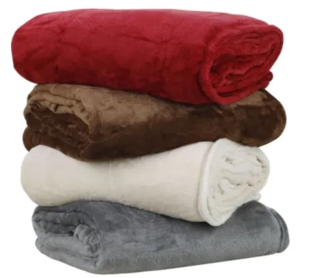 Cobertor casal Comfy marrom - Basic+ | R$ 30