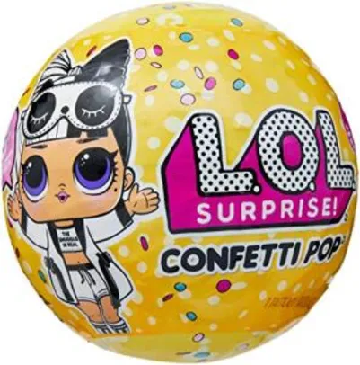 Boneca Lol Confetti Pop 9 Surpresas Candide Amarelo | R$118