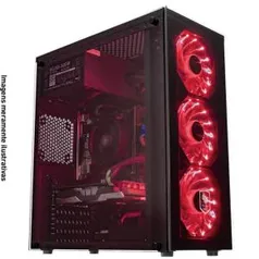 COMPUTADOR PICHAU GAMER RTB, RYZEN 5 2400G, GEFORCE GTX 1060 6GB GALAX OC GDDR5X, RAM 8GB DDR4, HD 1TB, 500W, MAGPIE 2 - R$2900