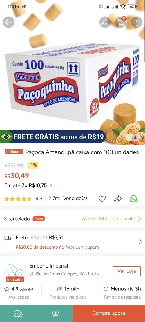 Imagen na descrição da promoção