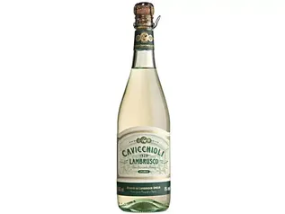 [ APP | Leve 4 Pague 2 | R$ 18,08 CADA ] Vinho Branco Frisante Suave Cavicchioli Lambrusco