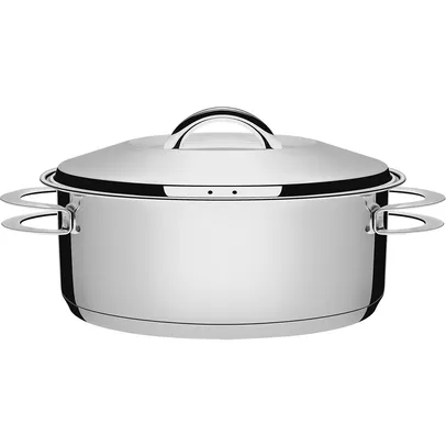 Caçarola Inox 2 Alças Linha Solar 20cm - Tramontina - 62503/200