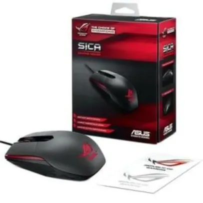 Mouse Gamer Asus Óptico ROG Sica 5000DPI, P301-1A