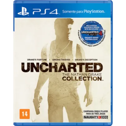Uncharted The Nathan Drake Collection para PS4 por R$48,59
