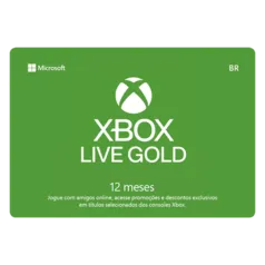 Gift Card Digital Xbox Live 12 Meses