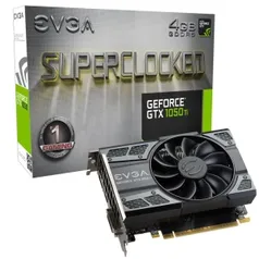 Placa de Vídeo EVGA GeForce GTX 1050 Ti SC GAMING 4GB DDR5 - R$888