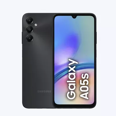 [CC MERCADO PAGO] Smartphone Samsung Galaxy A05s Dual SIM 128 GB Preto 6 GB RAM