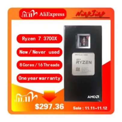 Processador AMD Ryzen 7 3700X | R$1.616