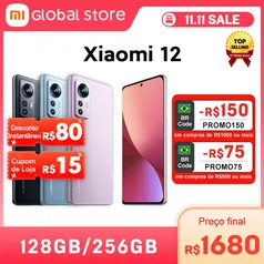 Smartphone Xiaomi 12X Dual SIM 128 GB gray 8 GB RAM