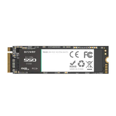 SSD BlitzWolf® BW-NV3 PCIe Gen3*4 NVMe1.3 para Laptop | R$ 498
