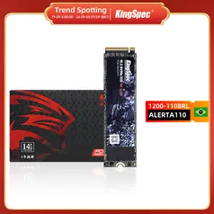 SSD NVME M2 KINGSPEC 256GB