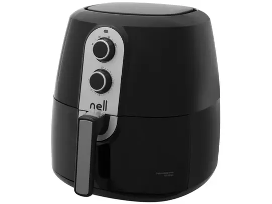 Fritadeira Elétrica sem Óleo/Air Fryer Nell  - Grand Família Preto 5L