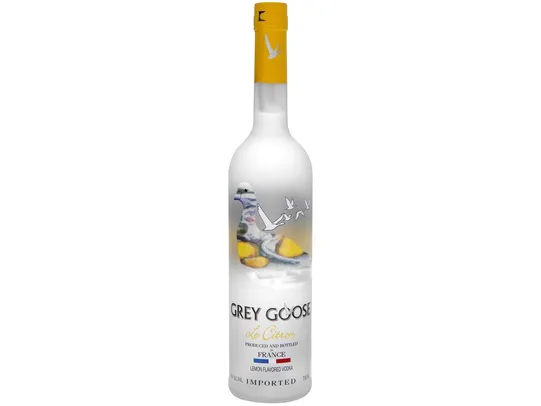 [Cliente Ouro] Vodka Francesa Grey Goose Le Citron 750ml R$109