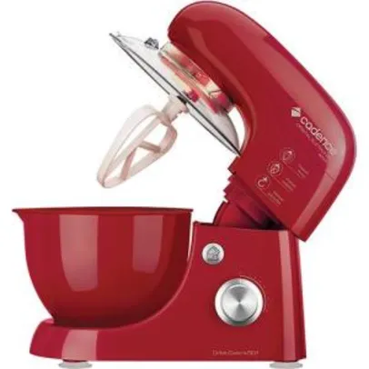 Batedeira Planetária Cadence Orbital 8 Velocidades 3L Vermelho - 400W - R$143,99