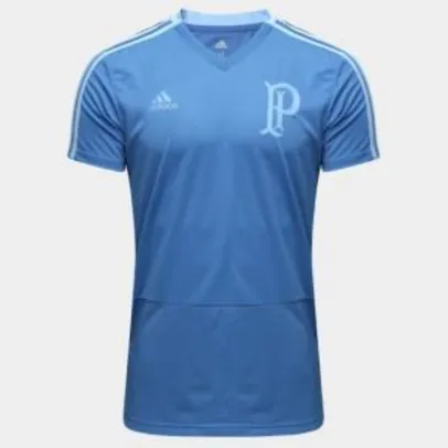 Camisa de Treino Palmeiras Adidas Masculina - Azul - R$71