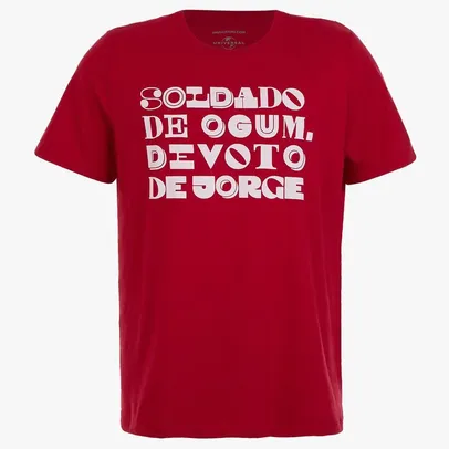 Zeca Pagodinho Camiseta Zeca Pagodinho Soldado de Ogum P | Vermelha