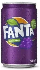 Refrigerante Fanta Uva Mini 220Ml R$1,33