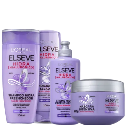 Kit Elseve Hidra Hialurônico 4 Produtos