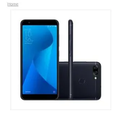 Smartphone Asus Zenfone Max Plus 32GB Preto 4G Tela 5.7" Câmera 16MP+8MP Selfie 8MP Dual Chip Android 7.0