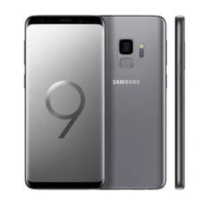 Smartphone Samsung Galaxy S9 Cinza Dual Chip R$ 1671