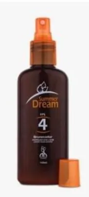 Bronzeador summer dream FPS 4 140ML | R$ 2