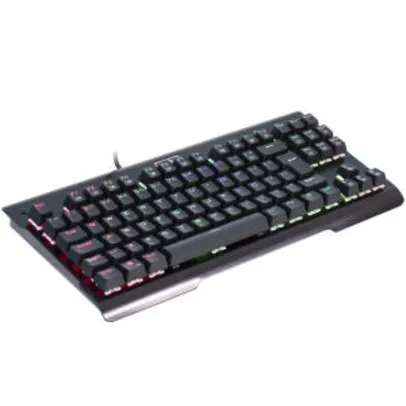 Teclado Mecânico Redragon Gamer Visnu RGB Switch Azul K561RGB | R$ 210