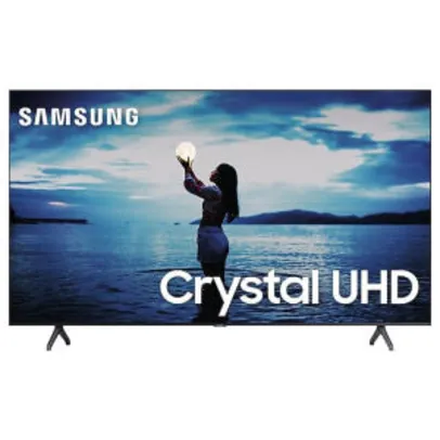 Smart TV Samsung 65" TU7020 Crystal UHD 4K 2020 Bluetooth Borda ultrafina | R$ 3479