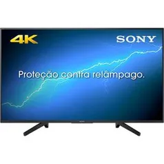 (APP) Smart TV 4K Sony LED 43” KD-43X705F 4K X-Reality Pro, Motionflow XR 240 - R$ 1799 (R$1.624 com AME)