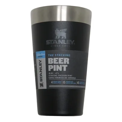 Copo Térmico de Cerveja Stanley 473 ml Preto | R$136