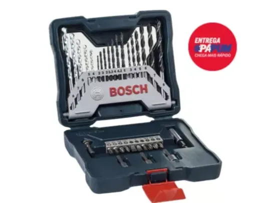 Jogo de Brocas/ Ponteiras 33Pcs Bosch 