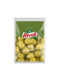 (Prime) Azeitona Verde em Conserva com Caroço Rivoli Pacote 80g