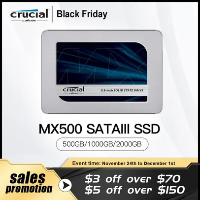 SSD Crucial MX500 500gb